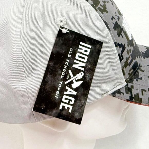 Iron Age Adjustable Baseball Style Hat/Cap - OSFM - Picture 5 of 10